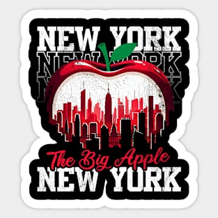 New York The Big Apple Sticker